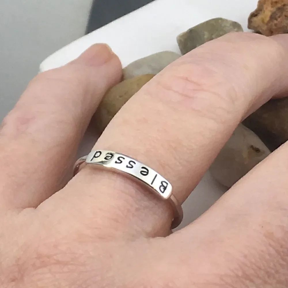 Sterling Blessed Ring - Picture 5 of 7
